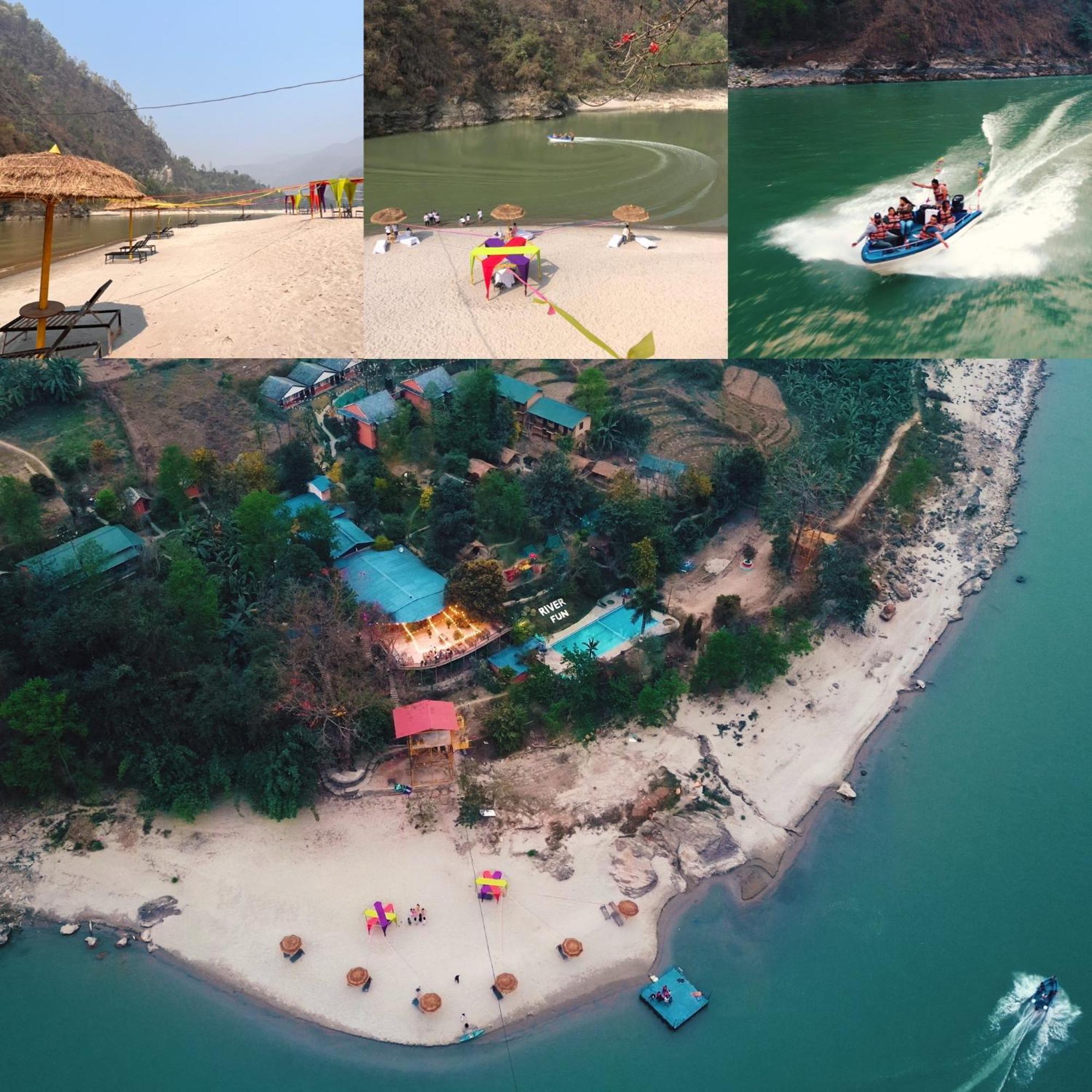 River Fun Beach Resort Gorkha Luaran gambar